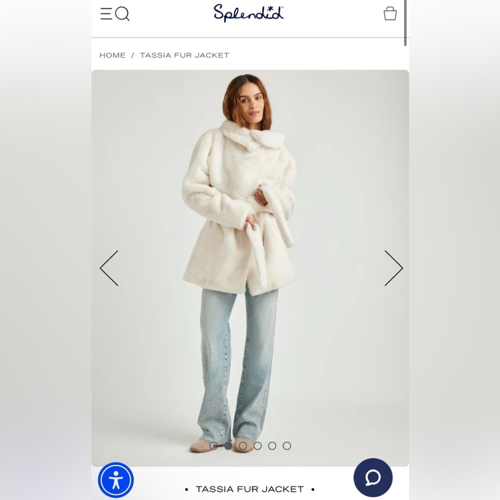 Splendid, Tassia Fur Jacket. Brand new, tags attached!
